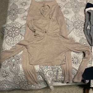 Gymshark slounge crop hoodie